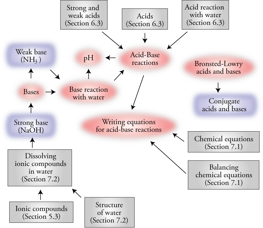 Imagee of the concept map for Chapter 8