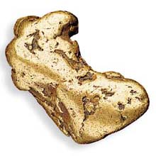 Photo of gold nugget