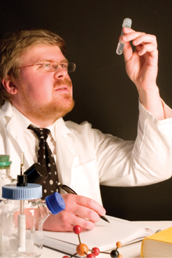 Photo of a research scientist